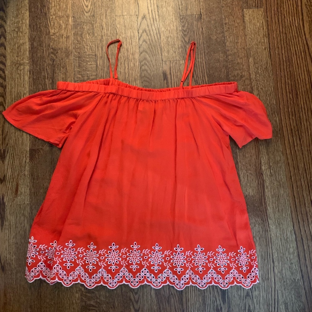 Off the shoulder old navy top